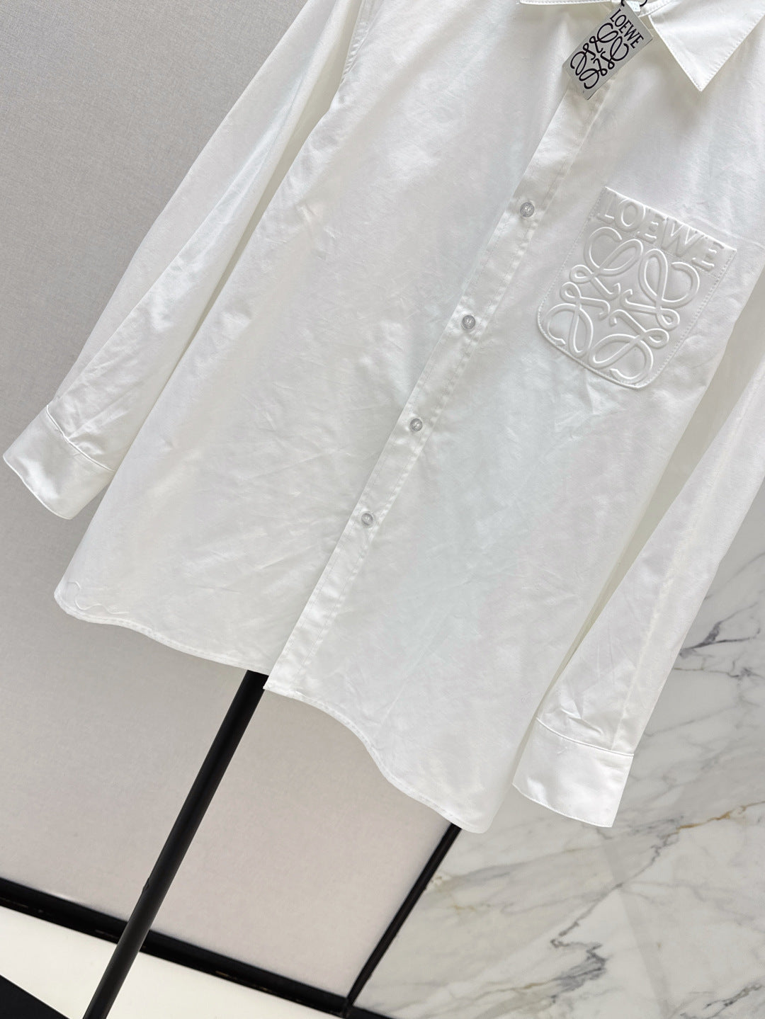25fw embroidered shirt