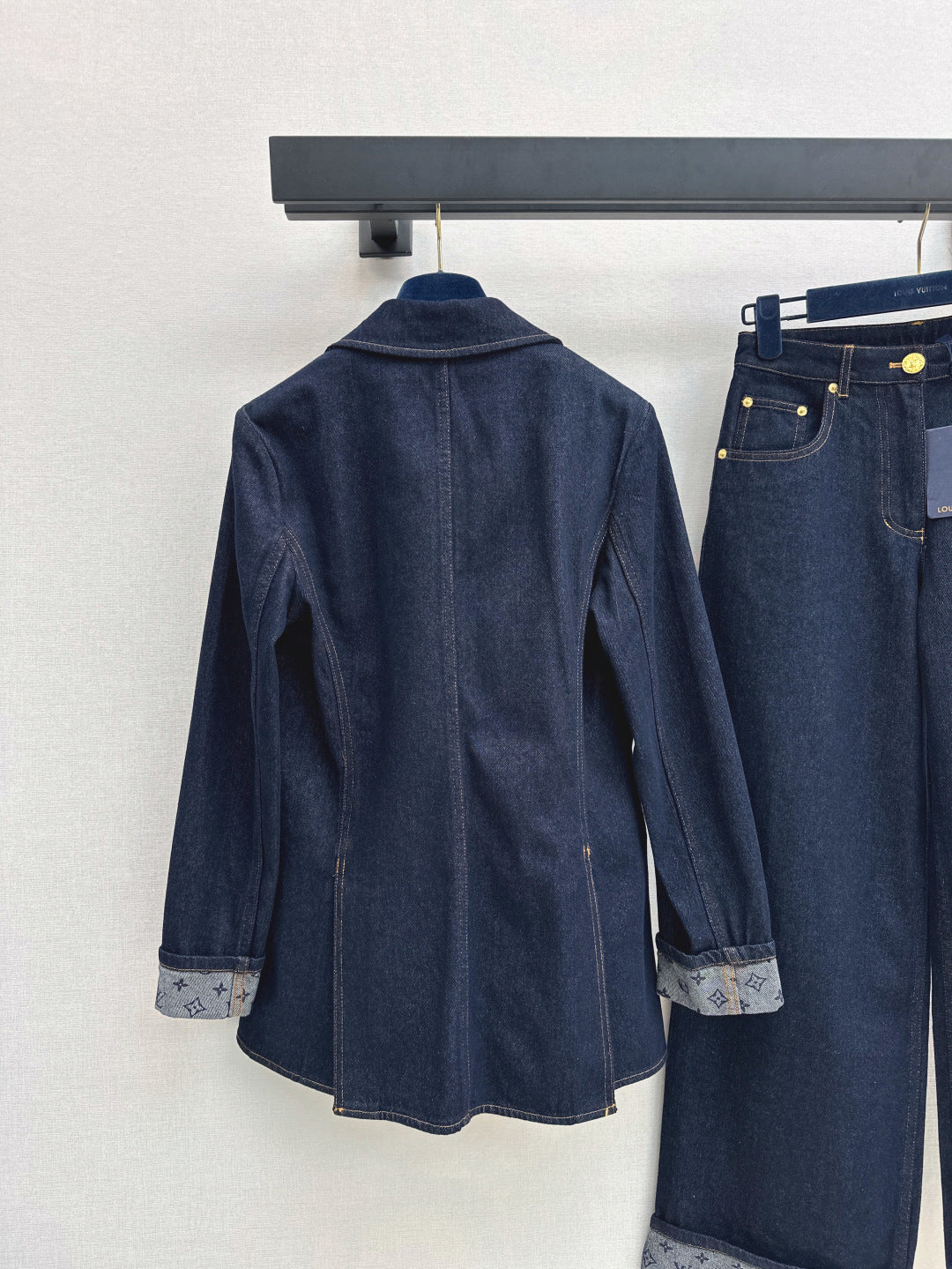 25fw denim blazer
