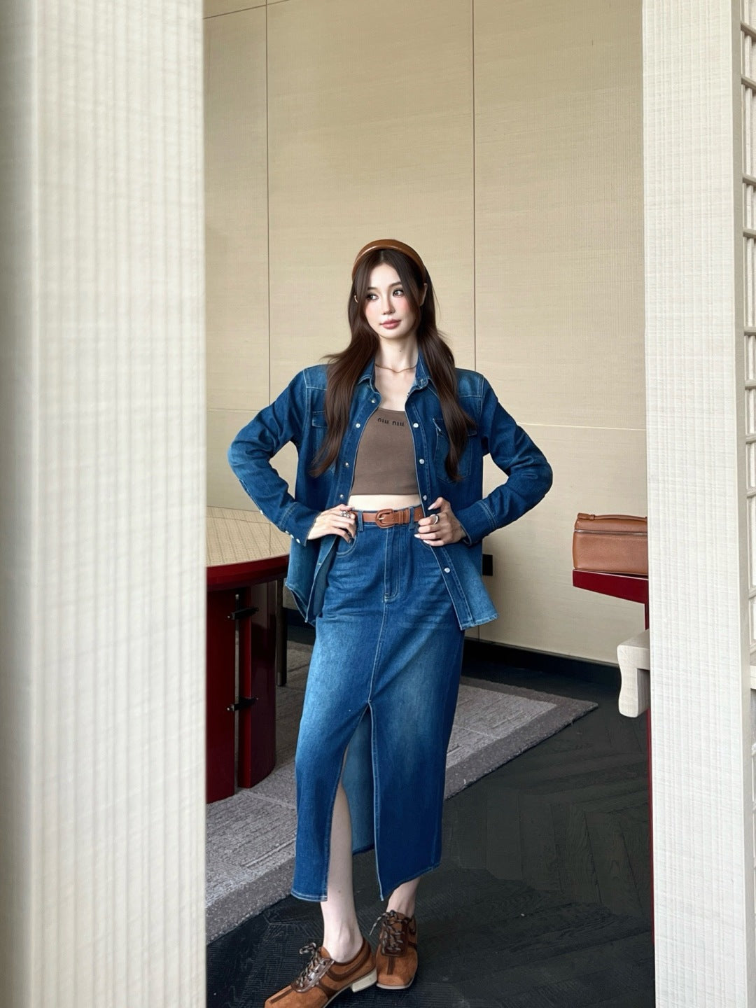 25fw denim jakcet