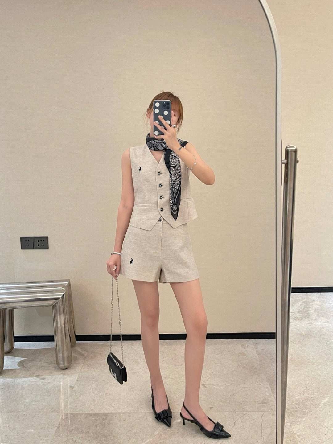 25ss linen suit