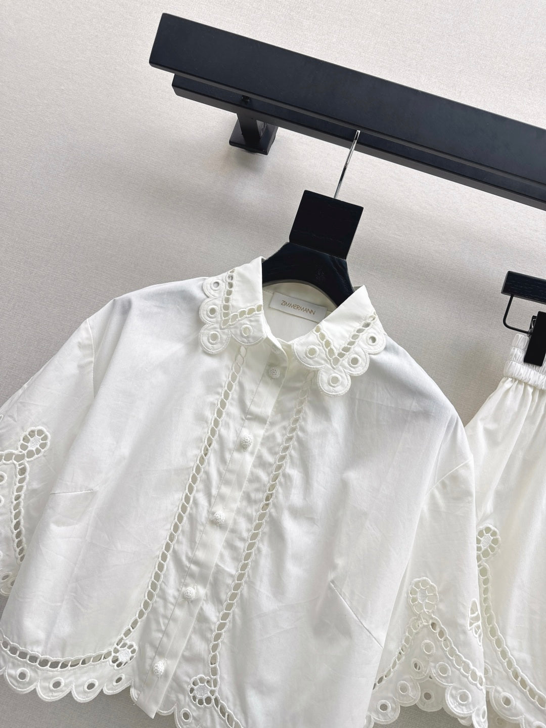 25ss embroidered shirt