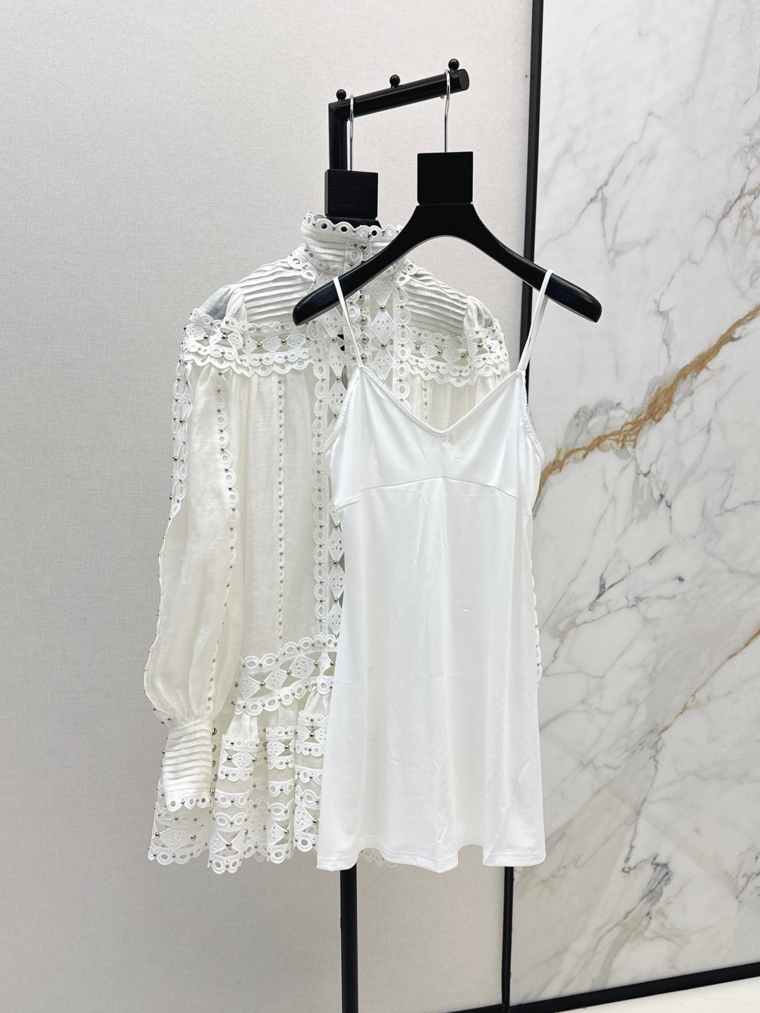 25ss embroidered dress