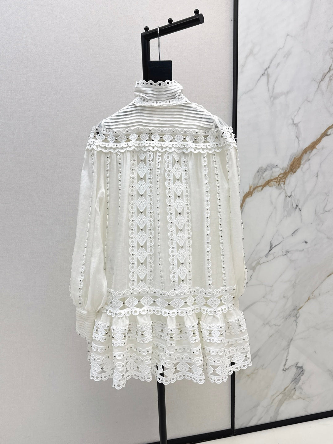 25ss embroidered dress
