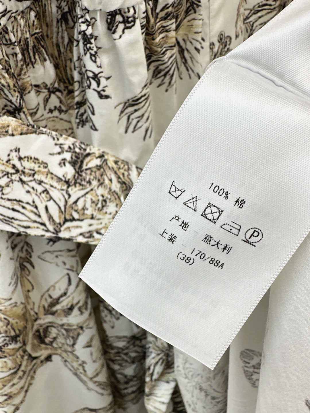 25fw printed dress