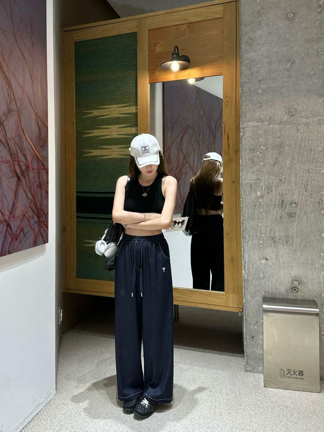 25fw drawstring pants