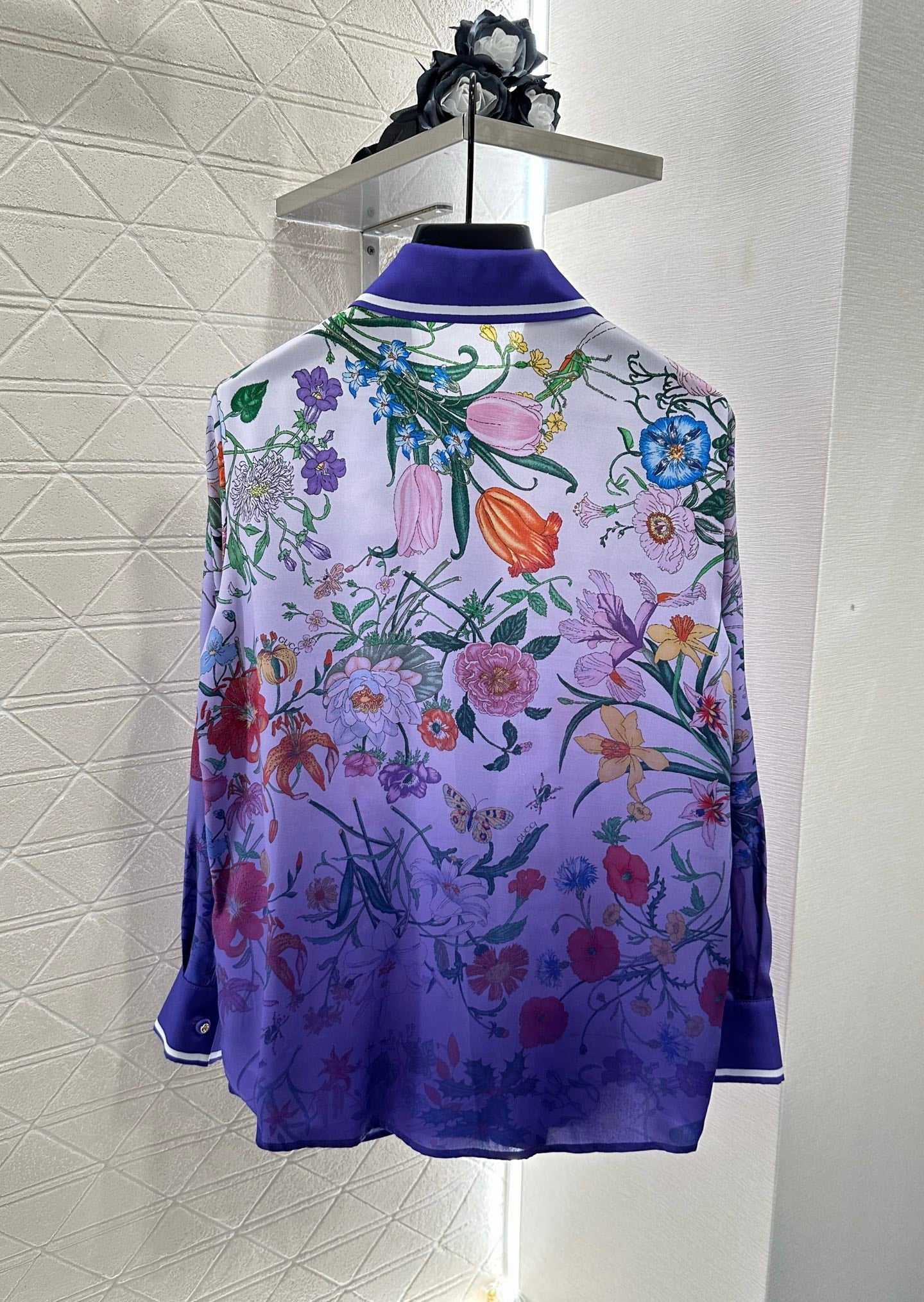 2025 New Work Long-sleeved shirt and skirt set