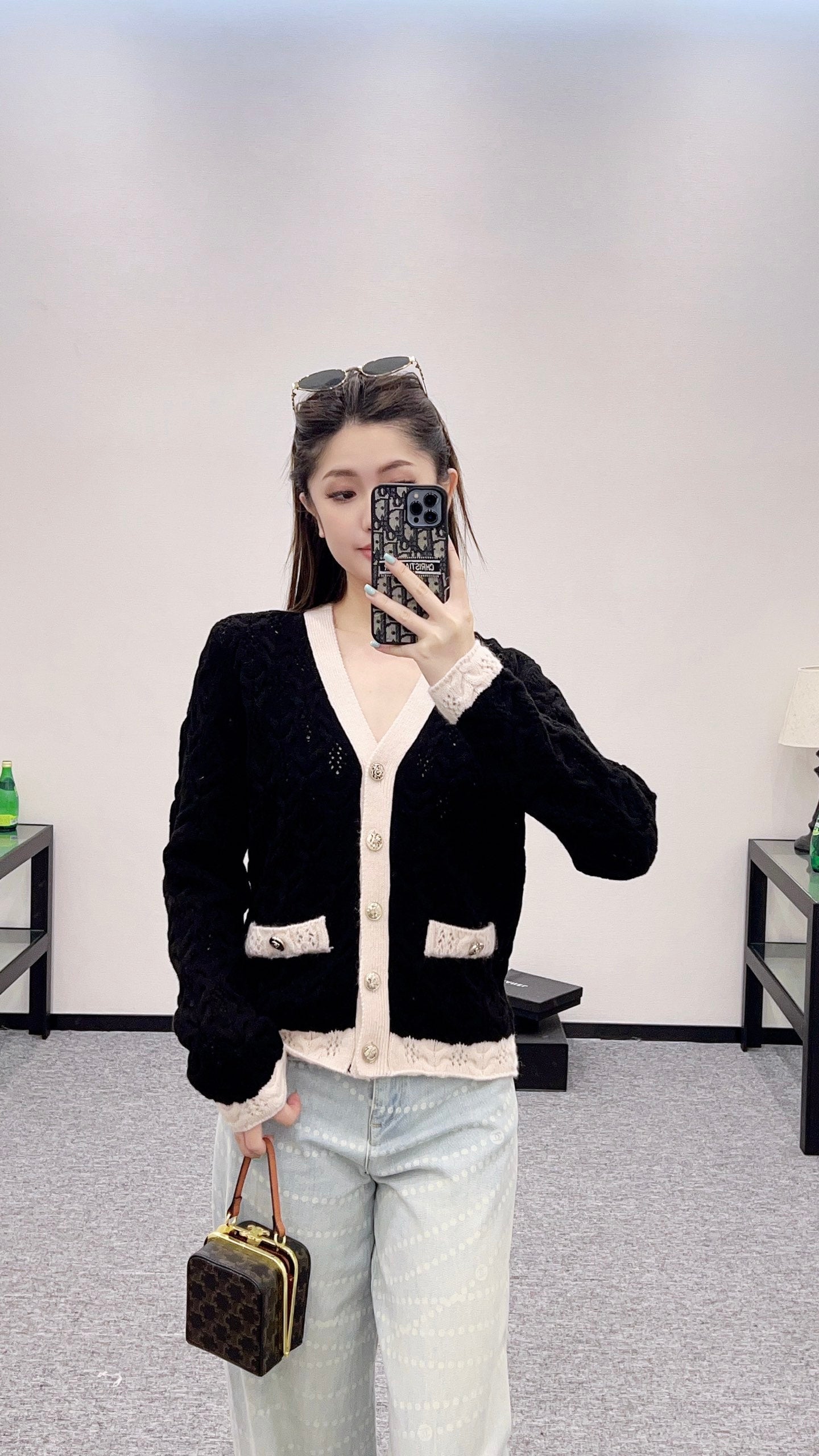 2025 new products Knitted cardigan