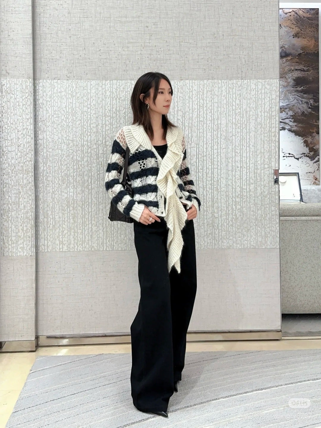 D 25fw knitted sweater