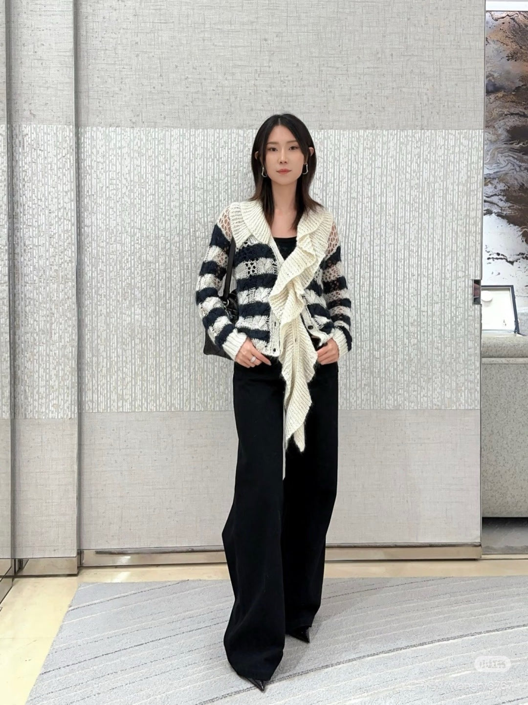 D 25fw knitted sweater