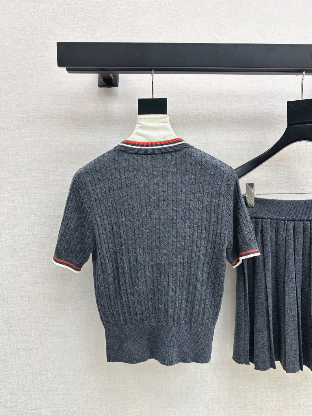 25fw knitted suit