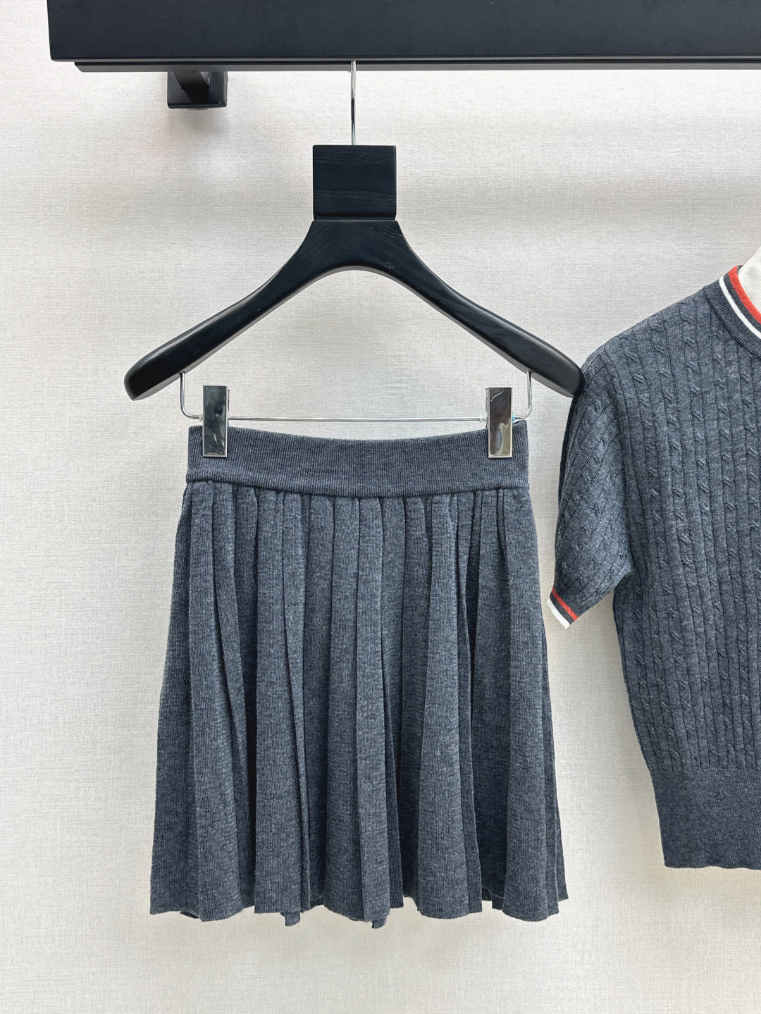 25fw knitted suit