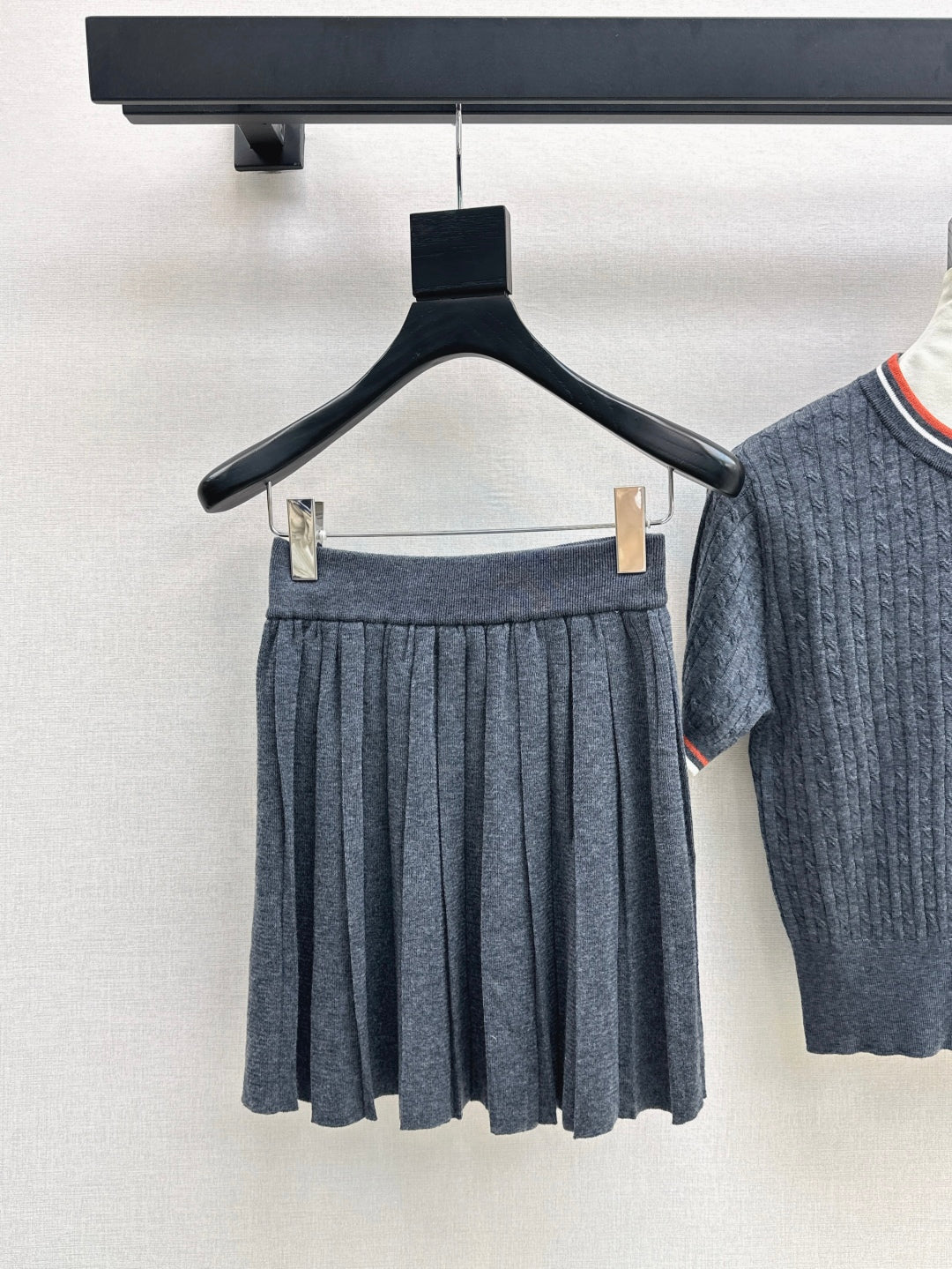 25fw knitted suit