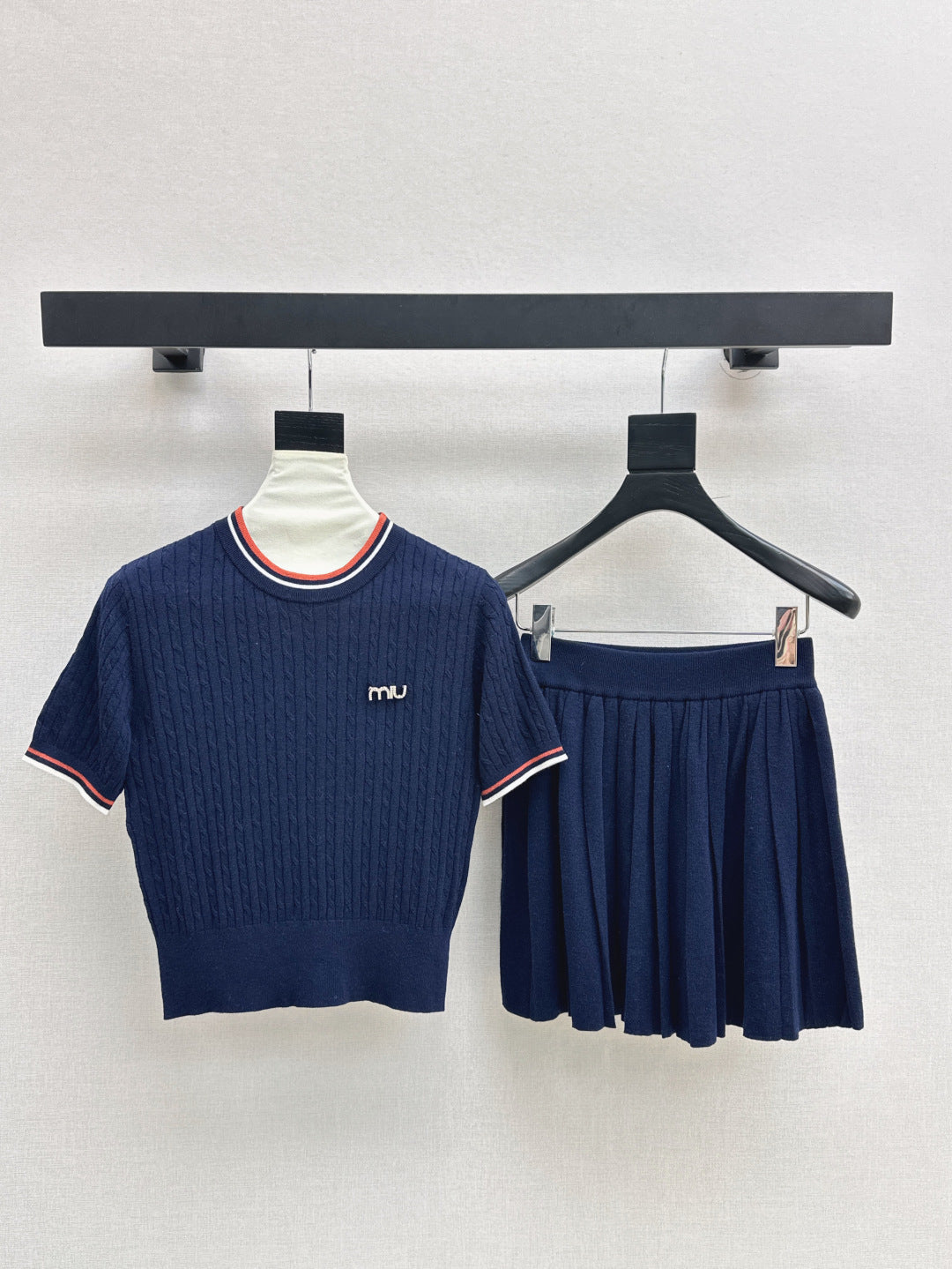 25fw knitted suit