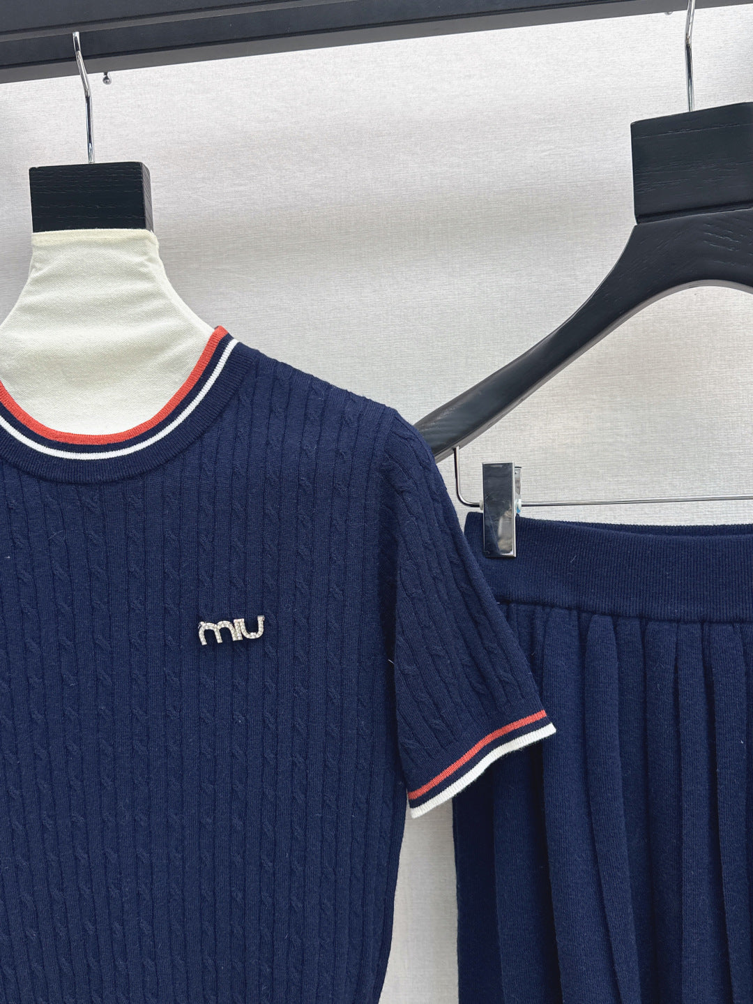 25fw knitted suit