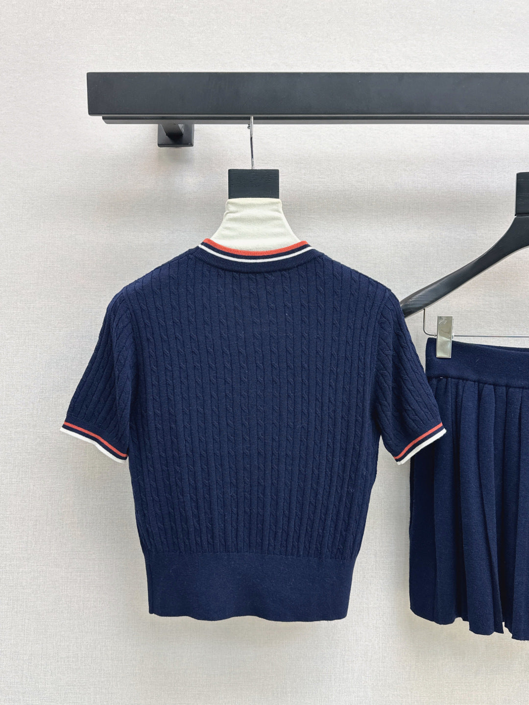 25fw knitted suit