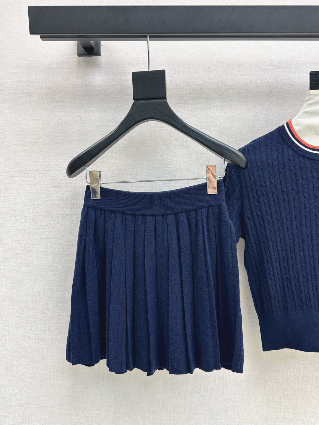 25fw knitted suit
