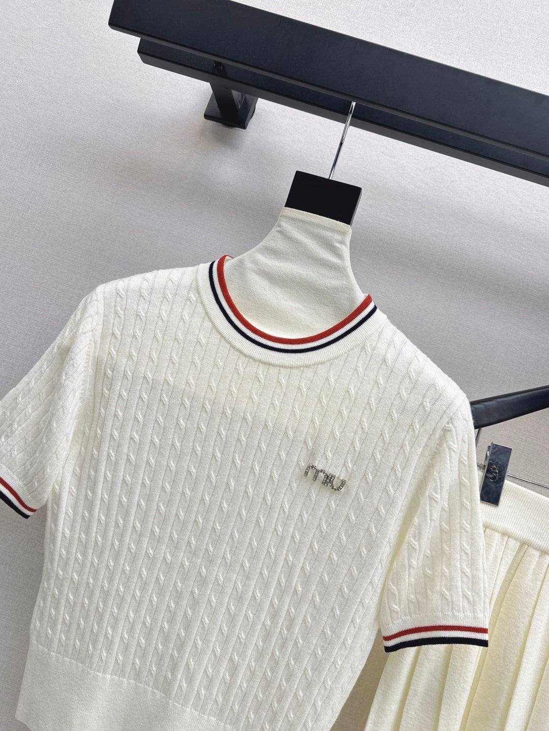 25fw knitted suit