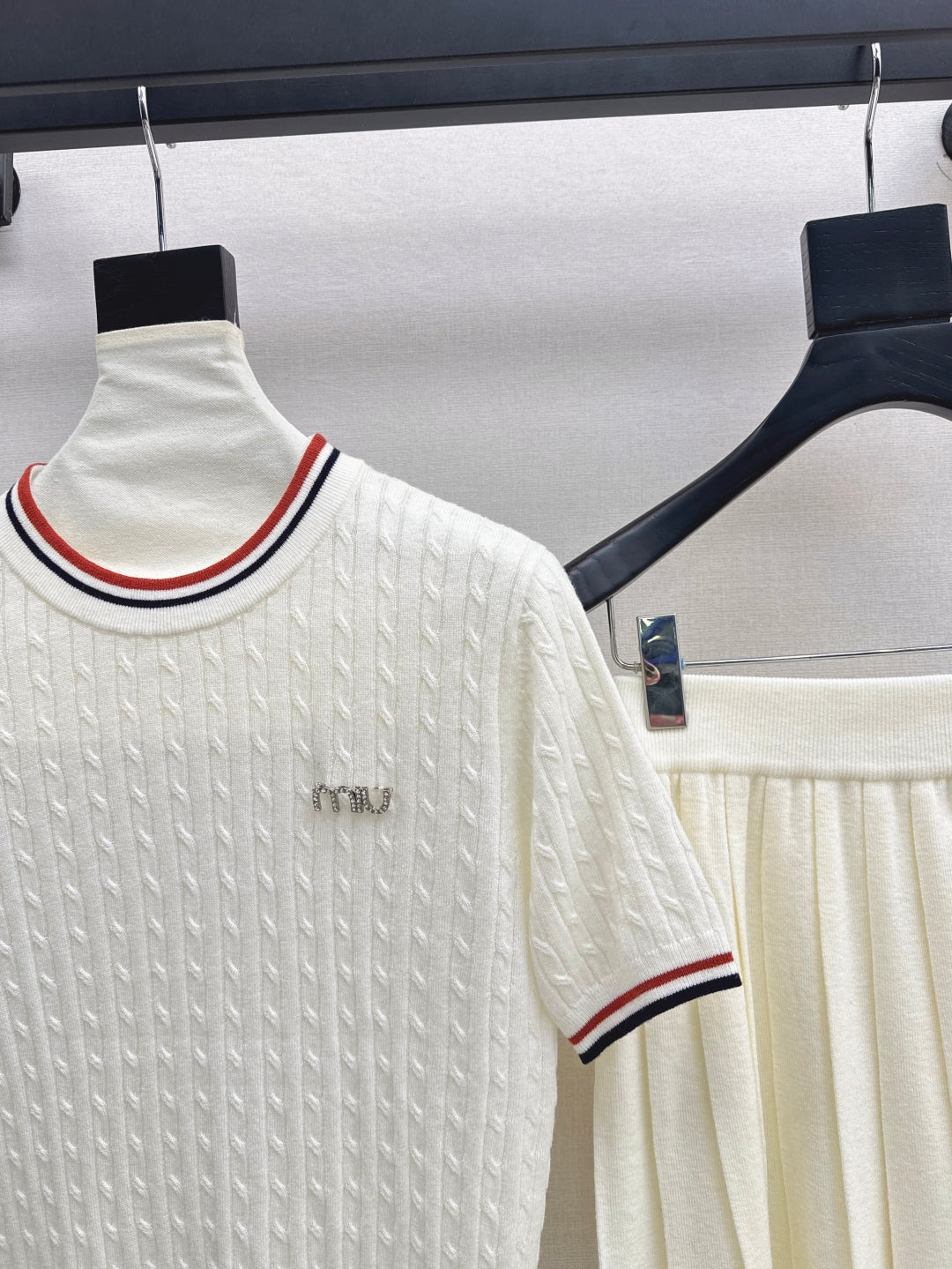 25fw knitted suit