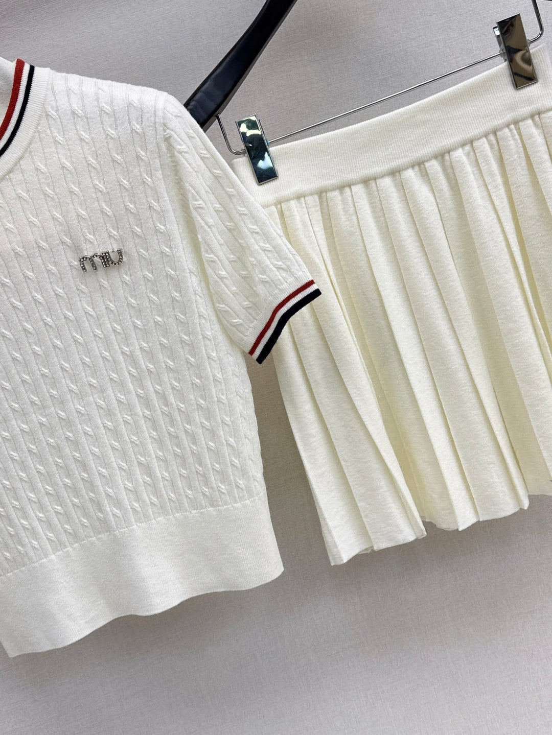 25fw knitted suit