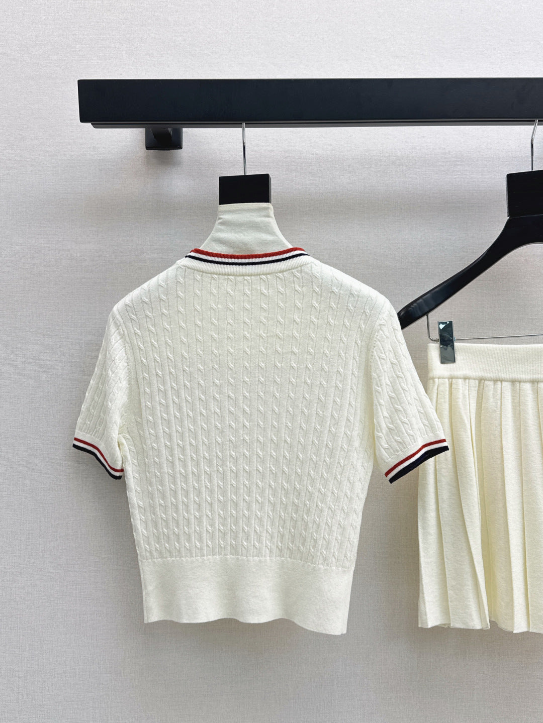 25fw knitted suit