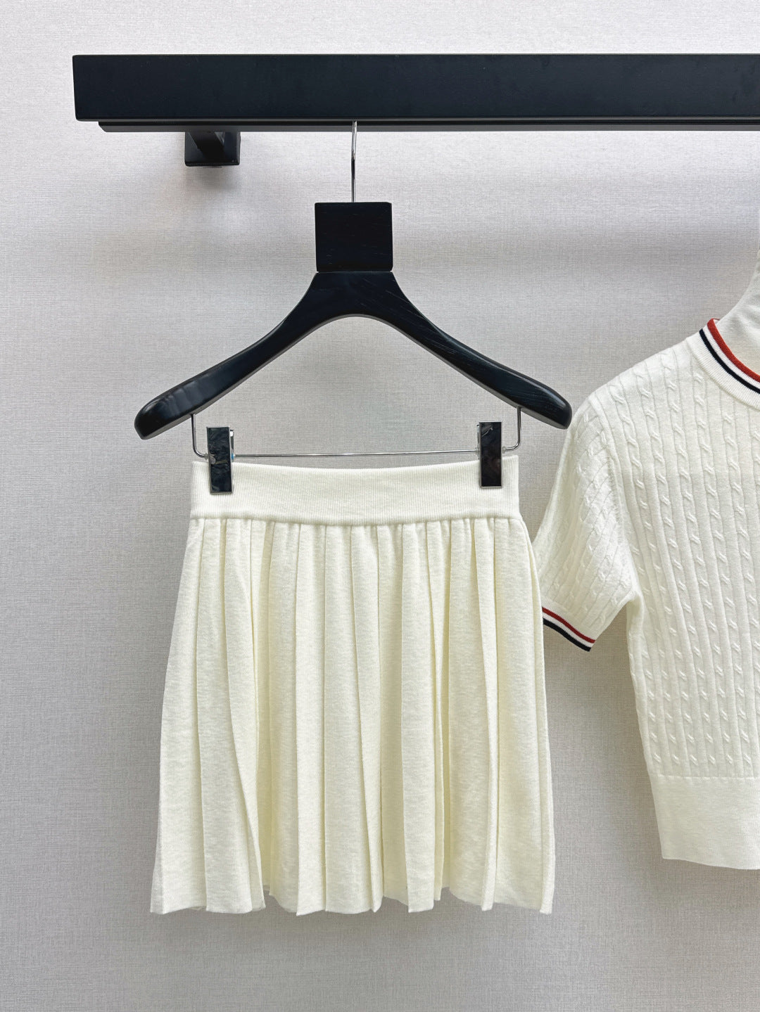 25fw knitted suit