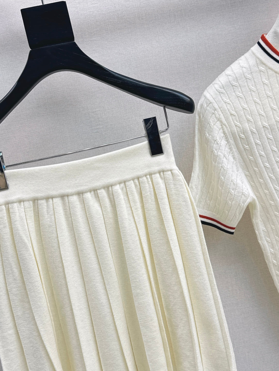25fw knitted suit