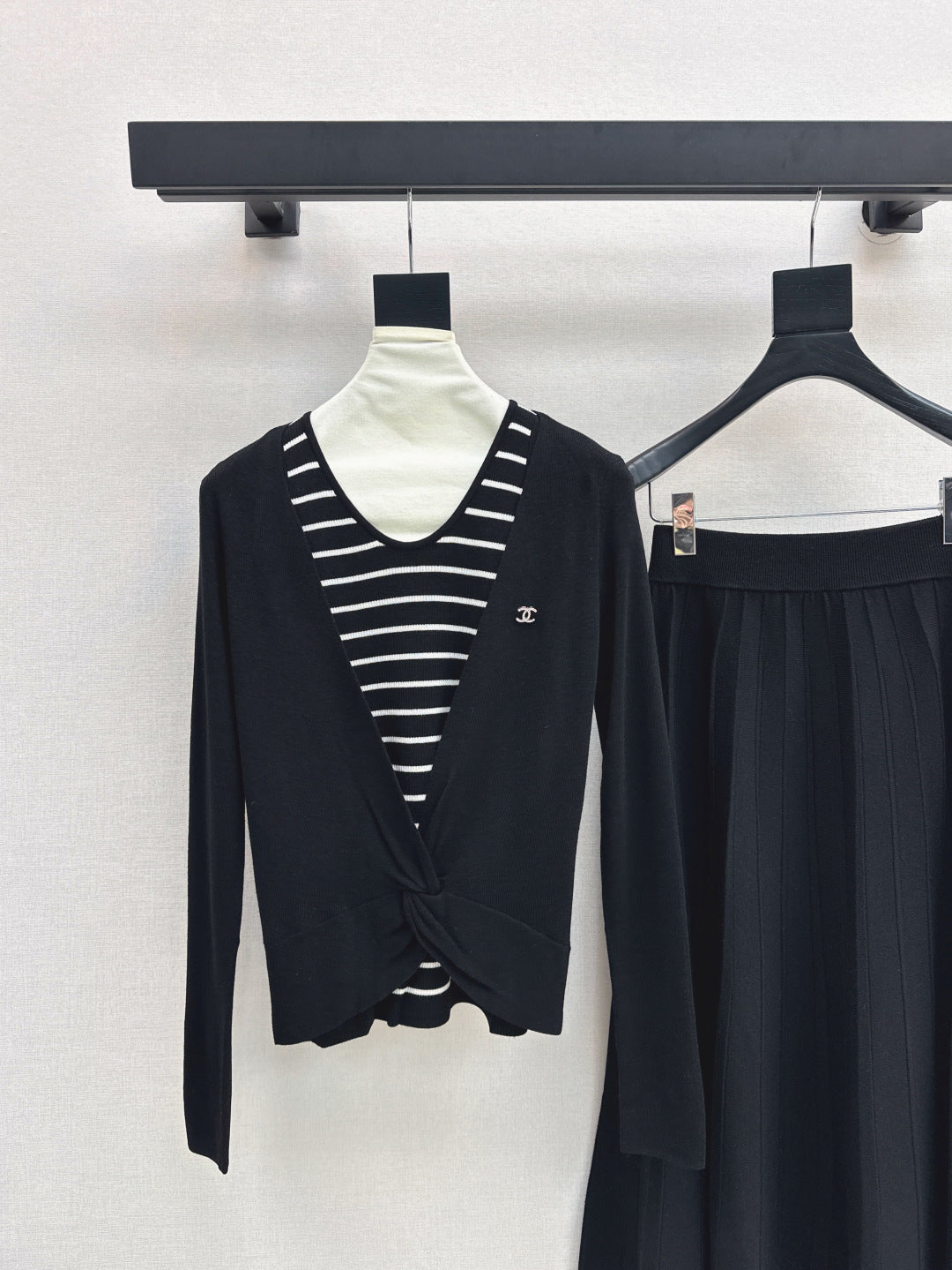 25fw knitted suit