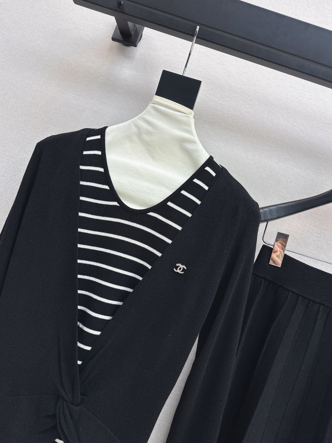 25fw knitted suit