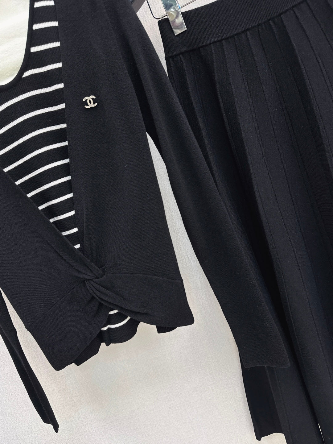 25fw knitted suit