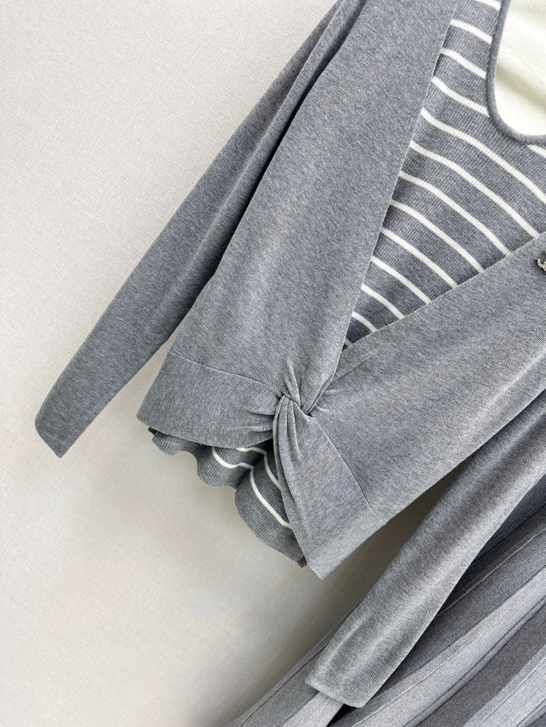 25fw knitted suit
