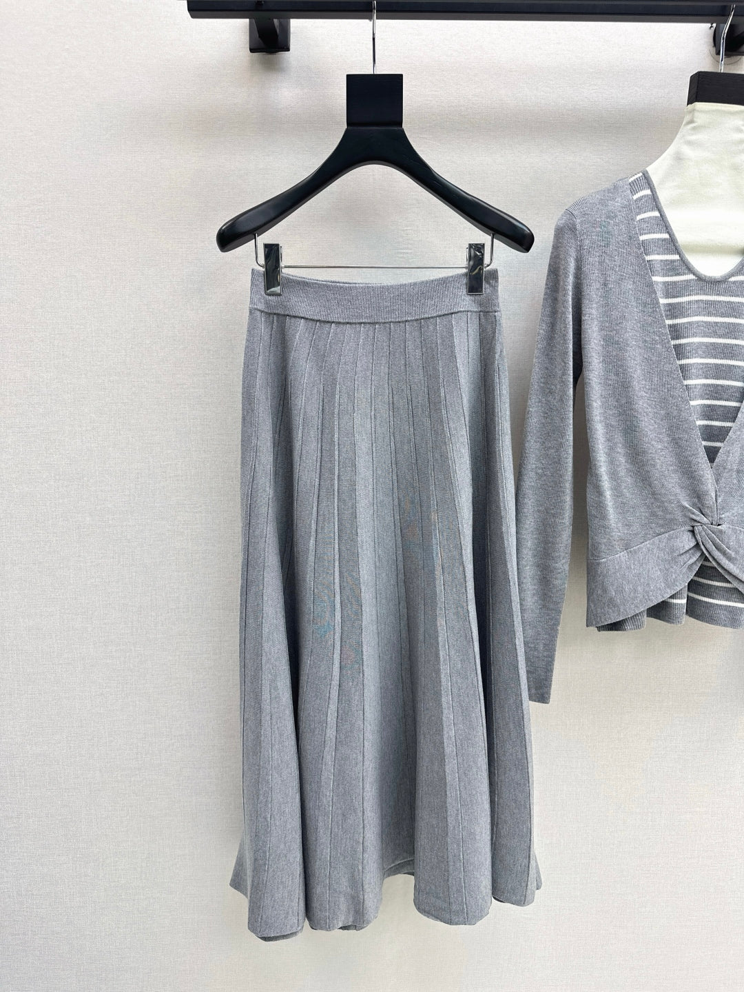 25fw knitted suit