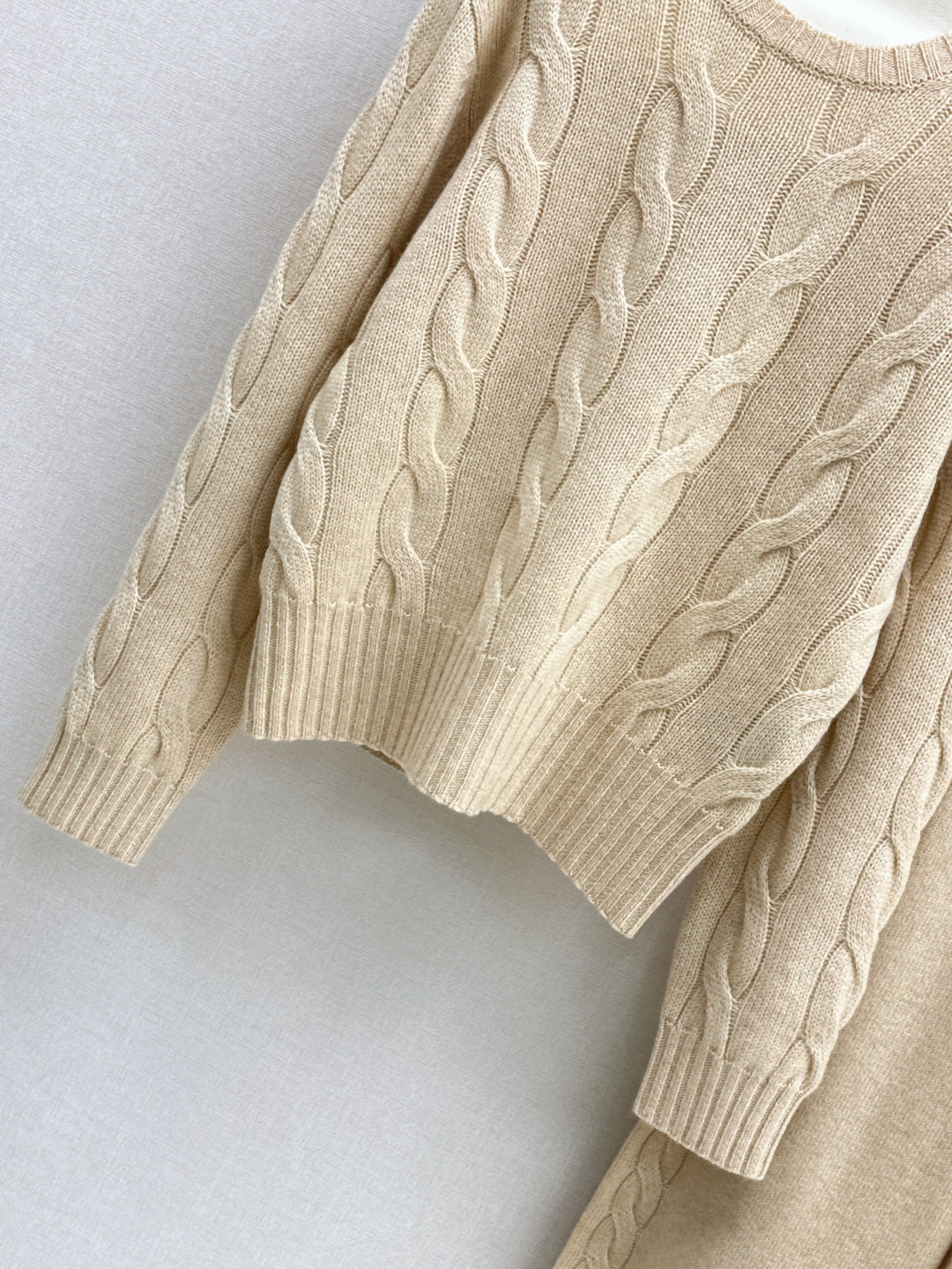 25fw cashmere suit
