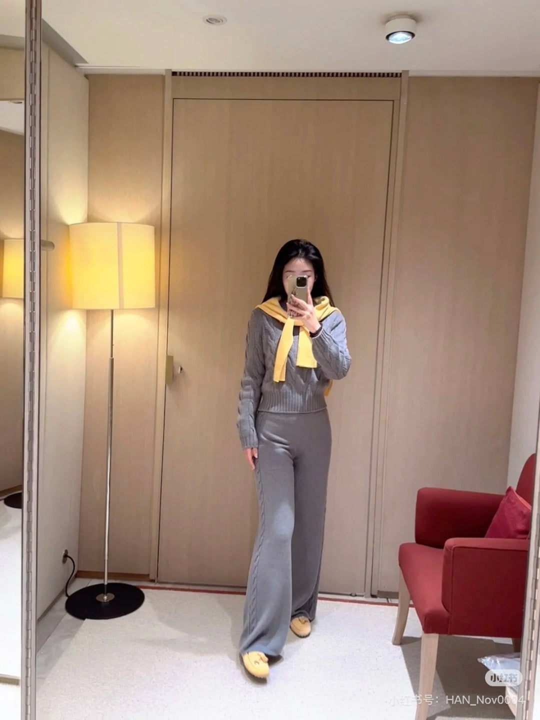 25fw cashmere suit