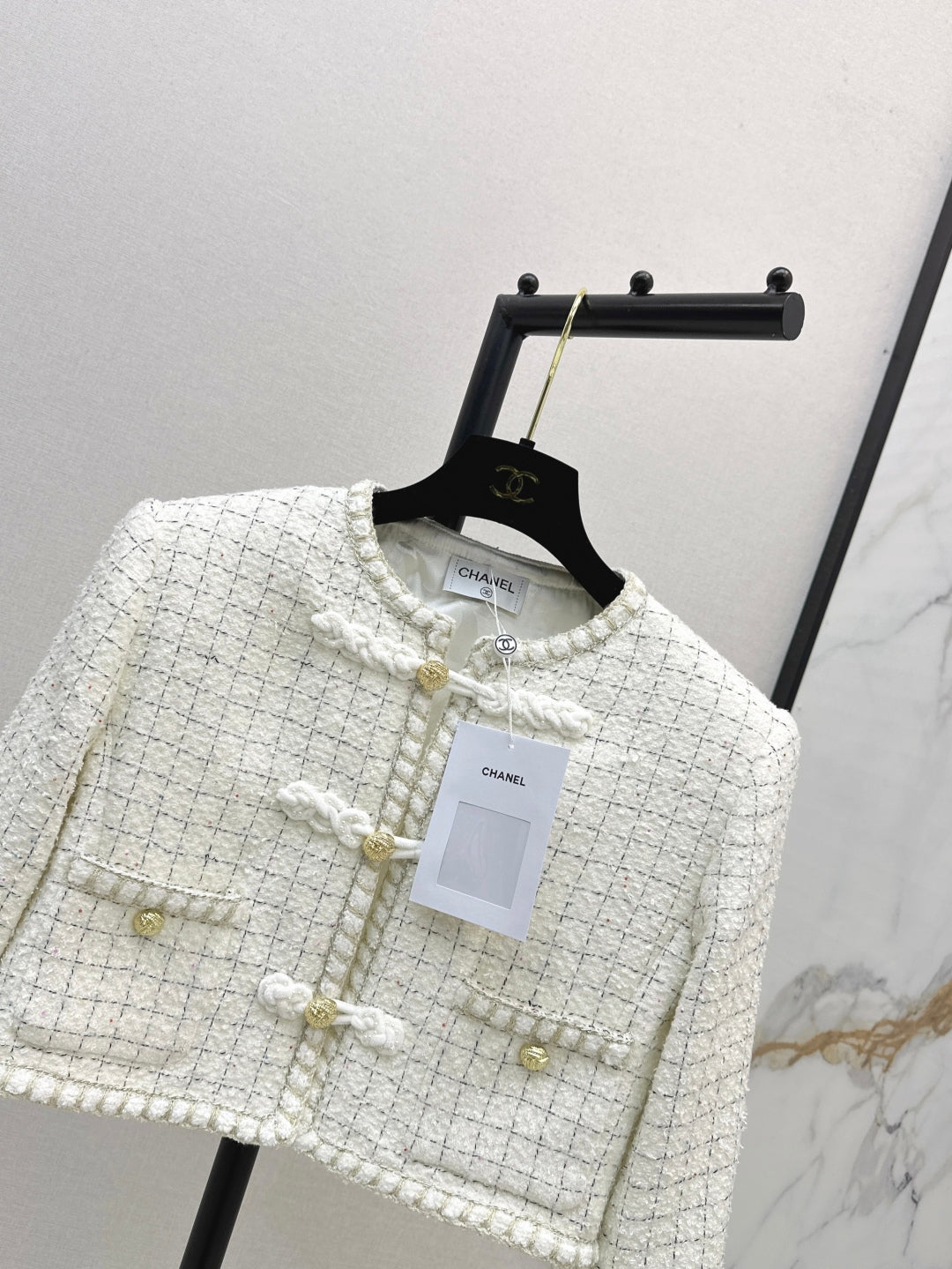 25fw woven crop jacket