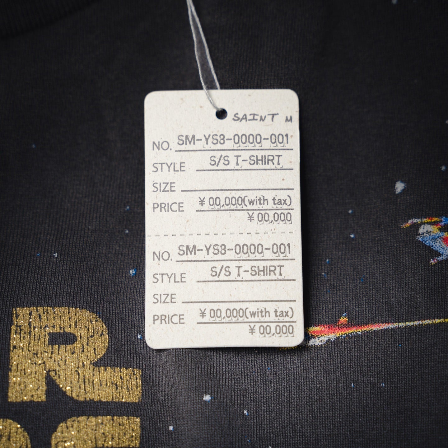 25ss printed t-shirt