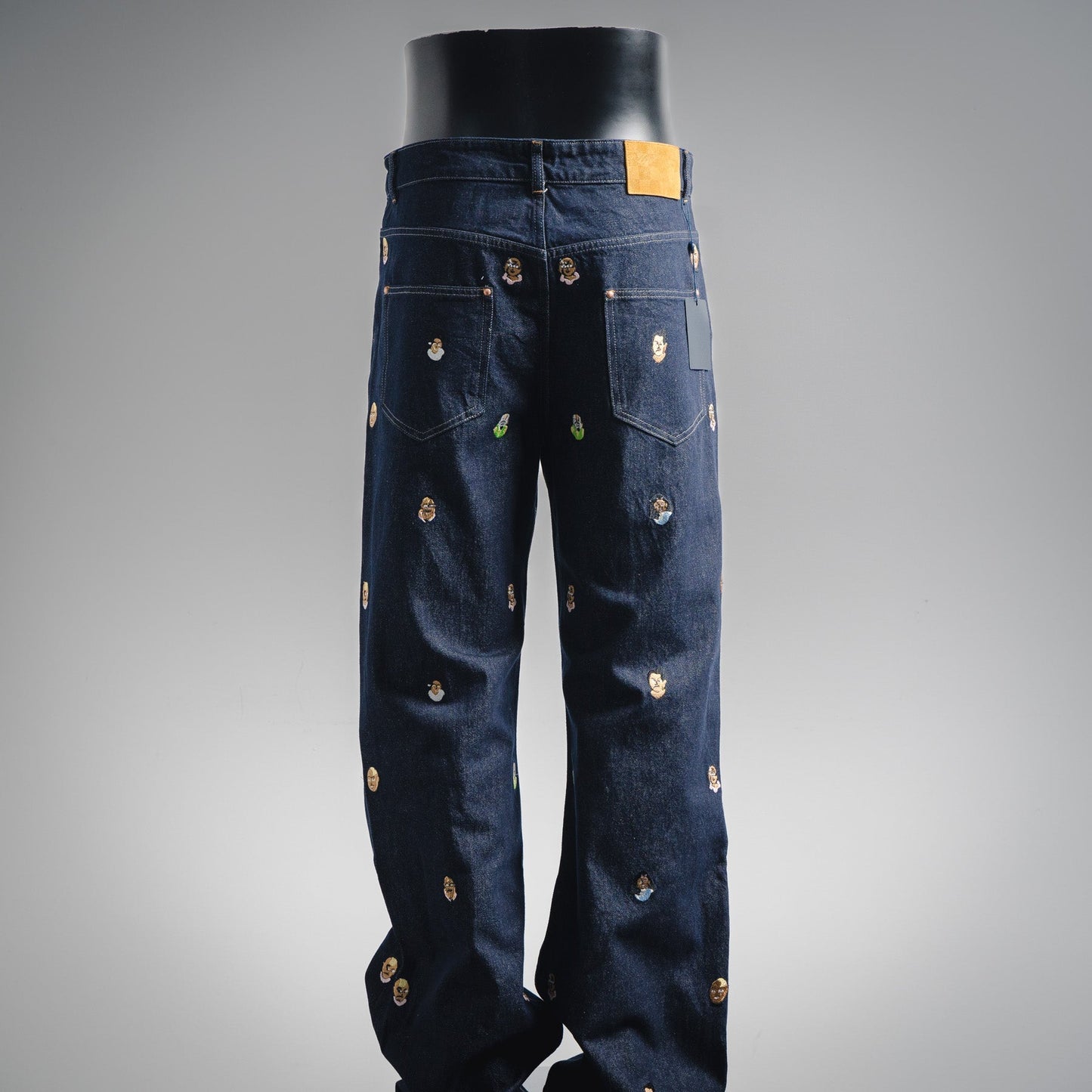 25fw embroidered jeans