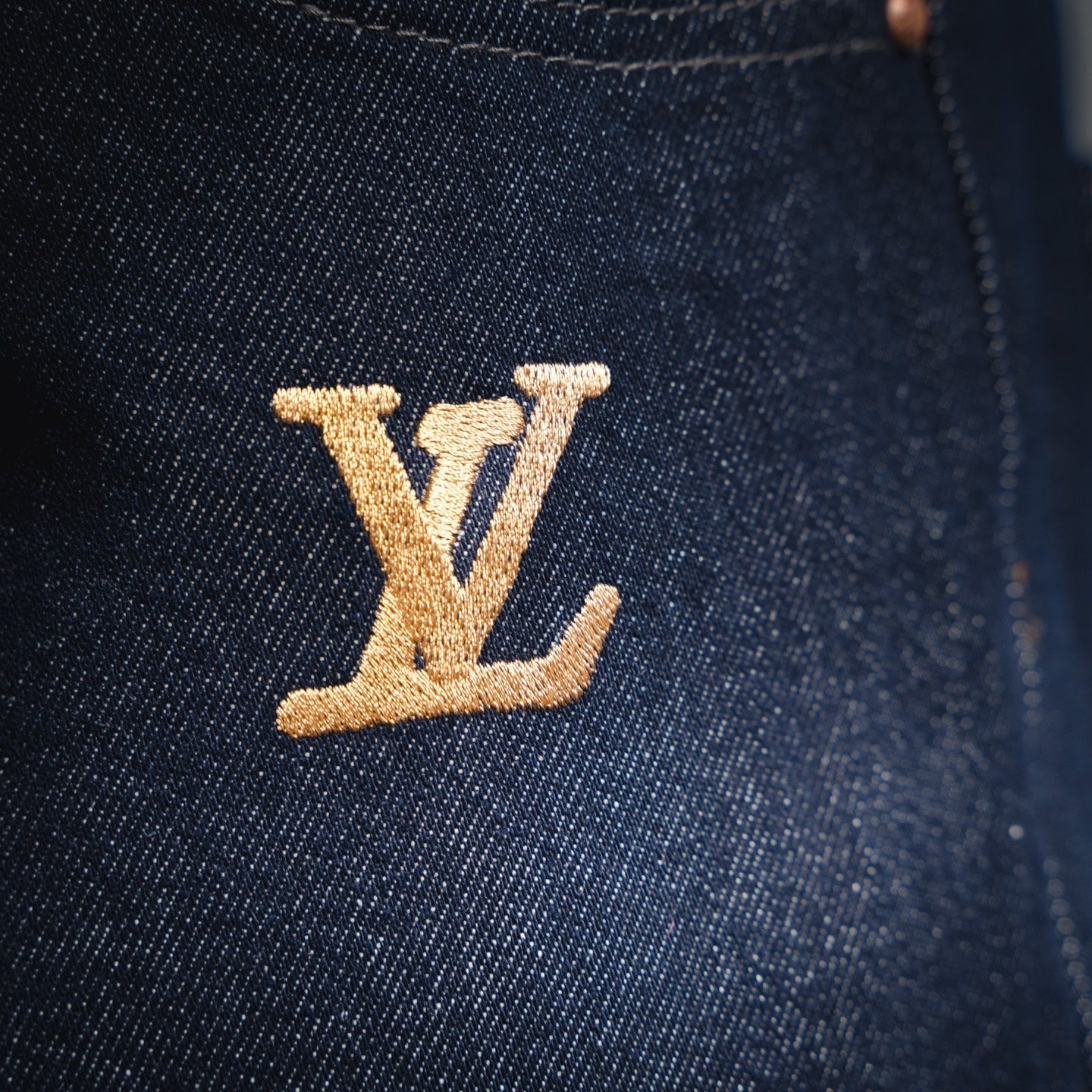25fw embroidered jeans