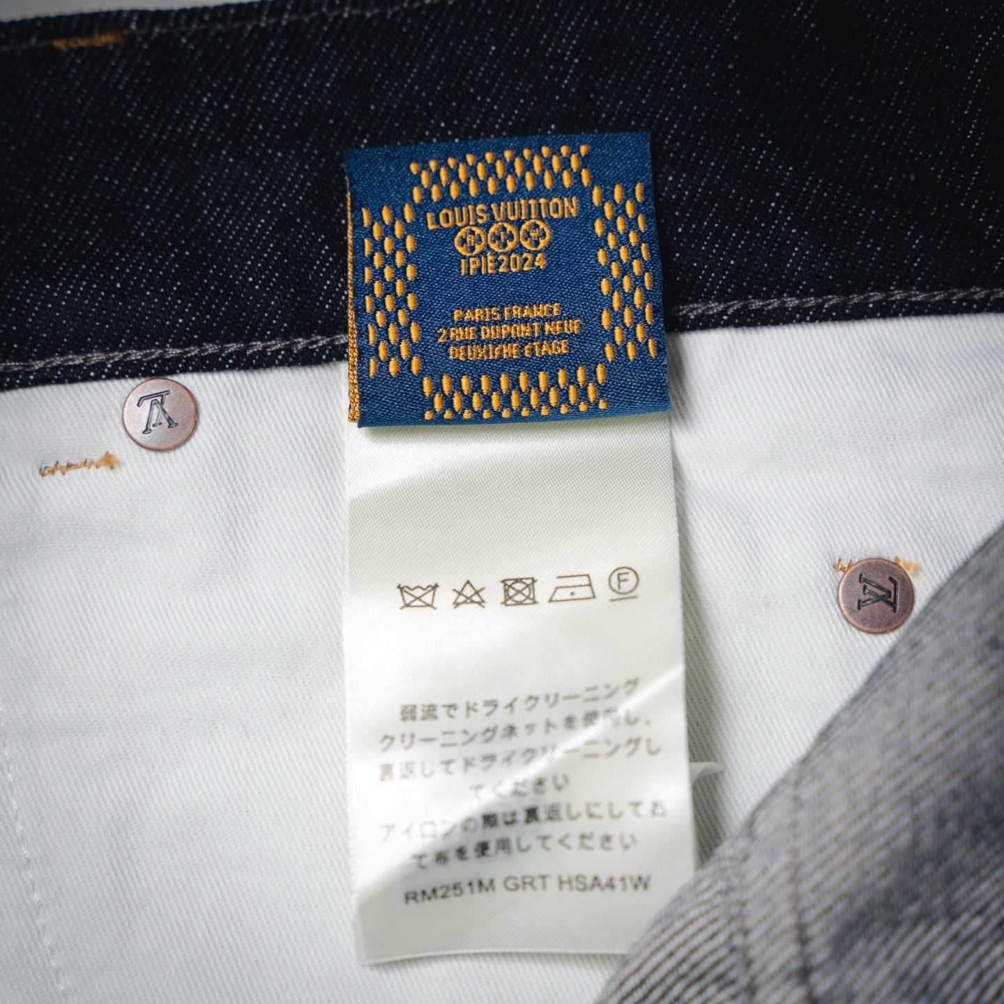 25fw embroidered jeans