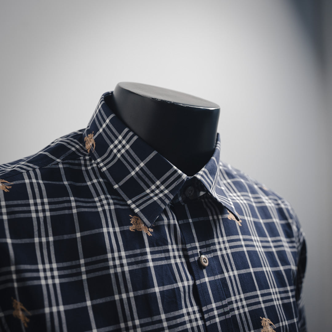 25ss embroidered shirt