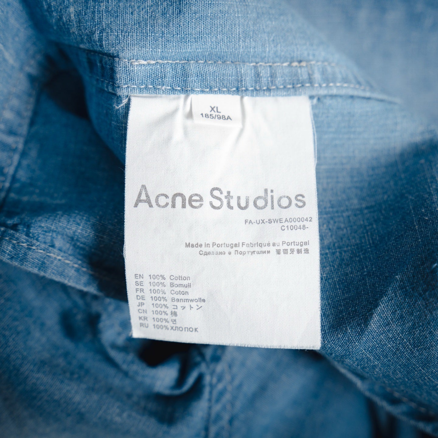 25ss denim shirt
