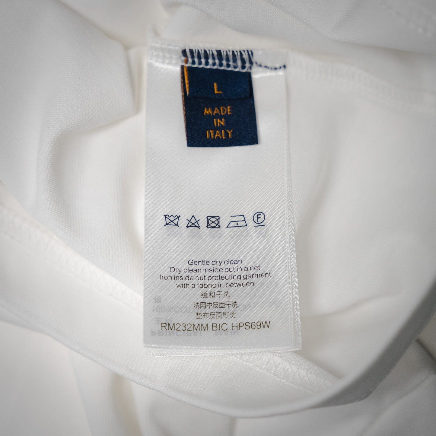 25ss embroidered t-shirt