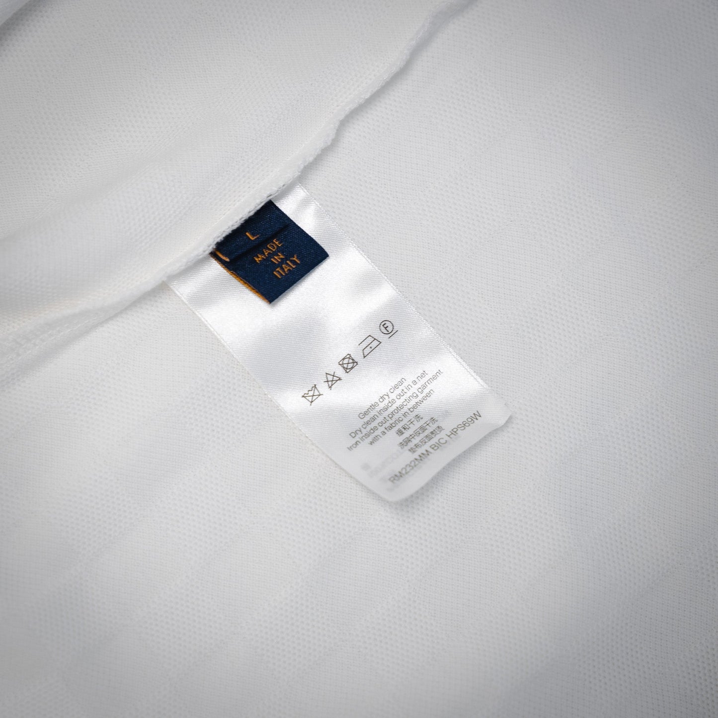 25ss embroidered polo