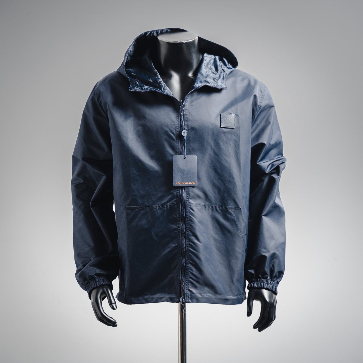 reversible jacquard jacket