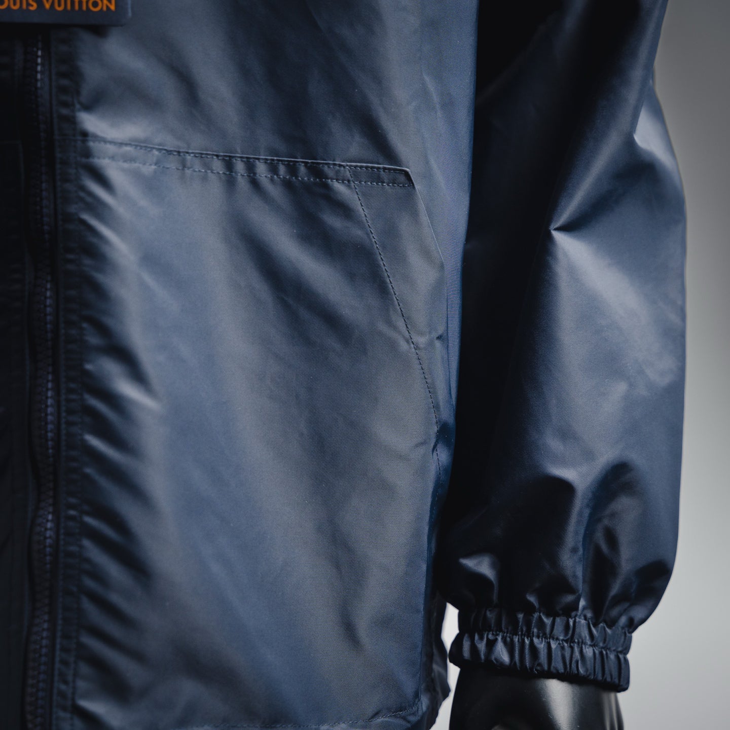 reversible jacquard jacket