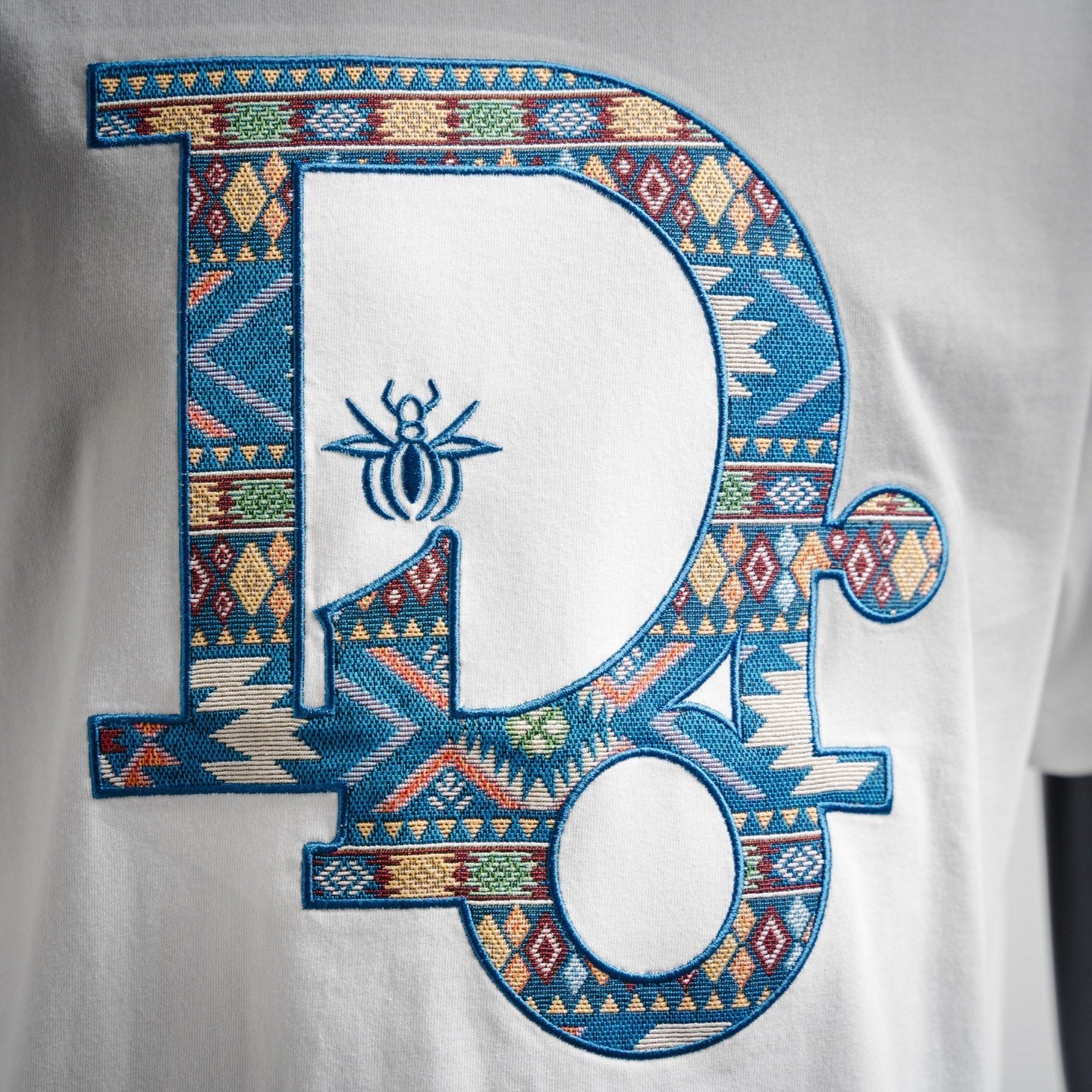 25ss embroidered t-shirt