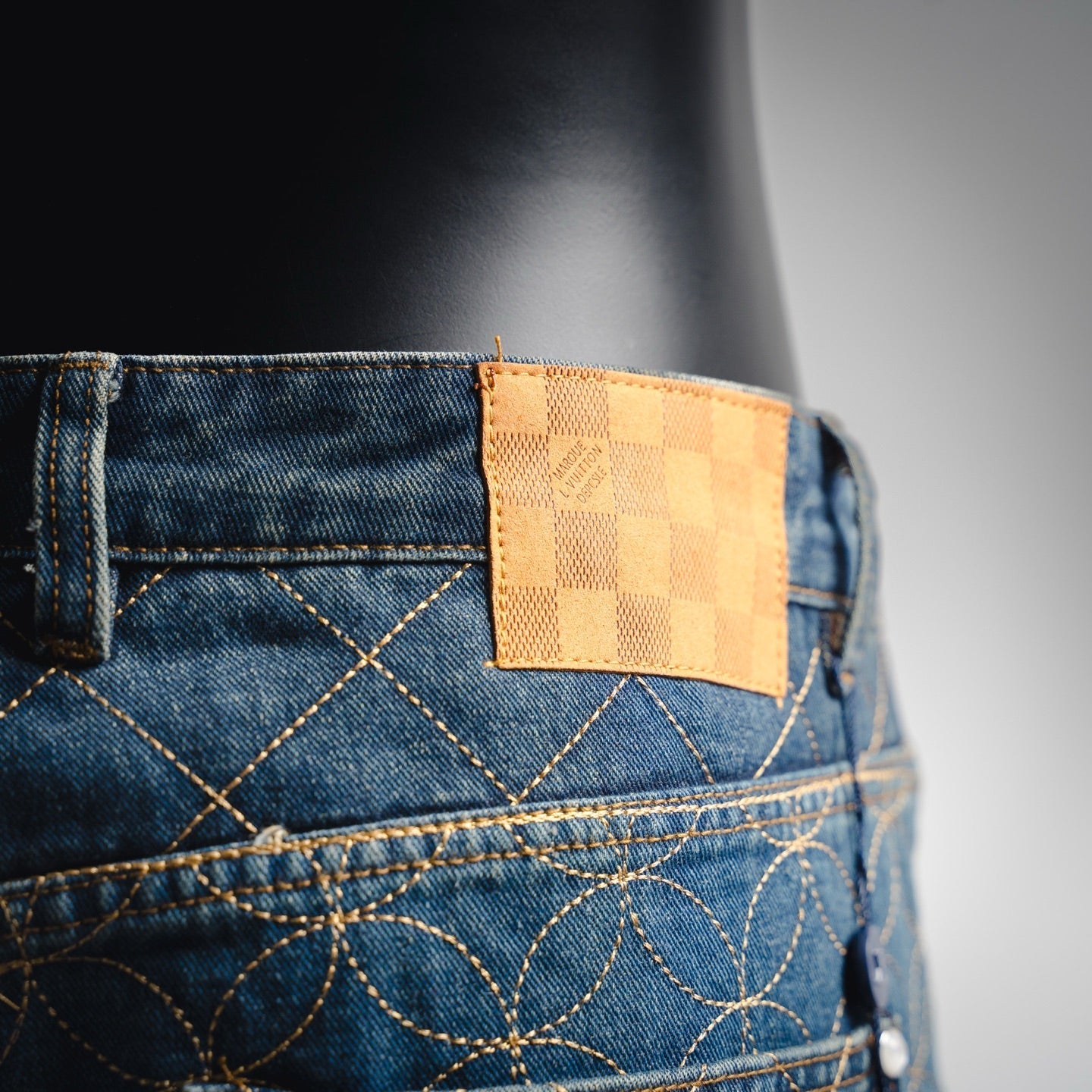 25fw embroidered jeans