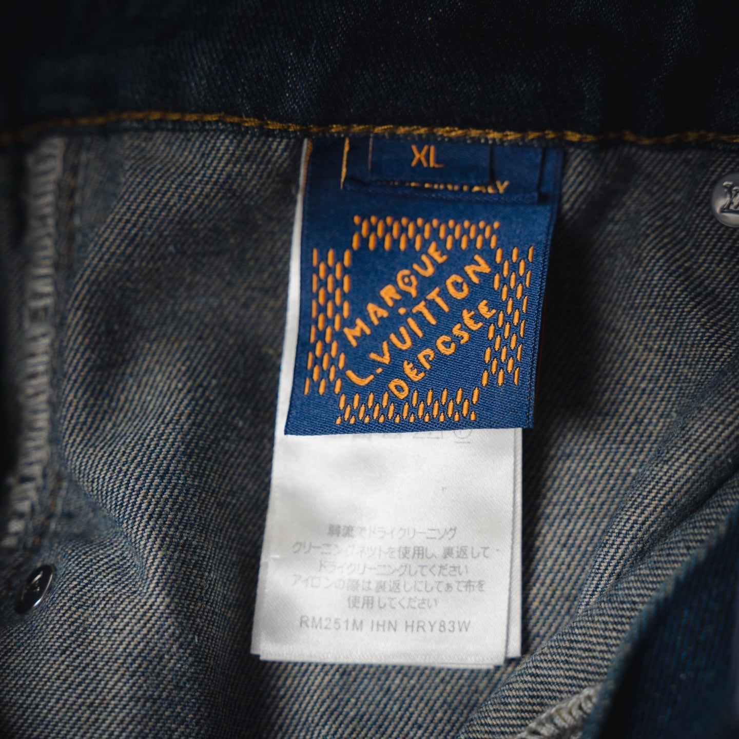 25fw embroidered jeans