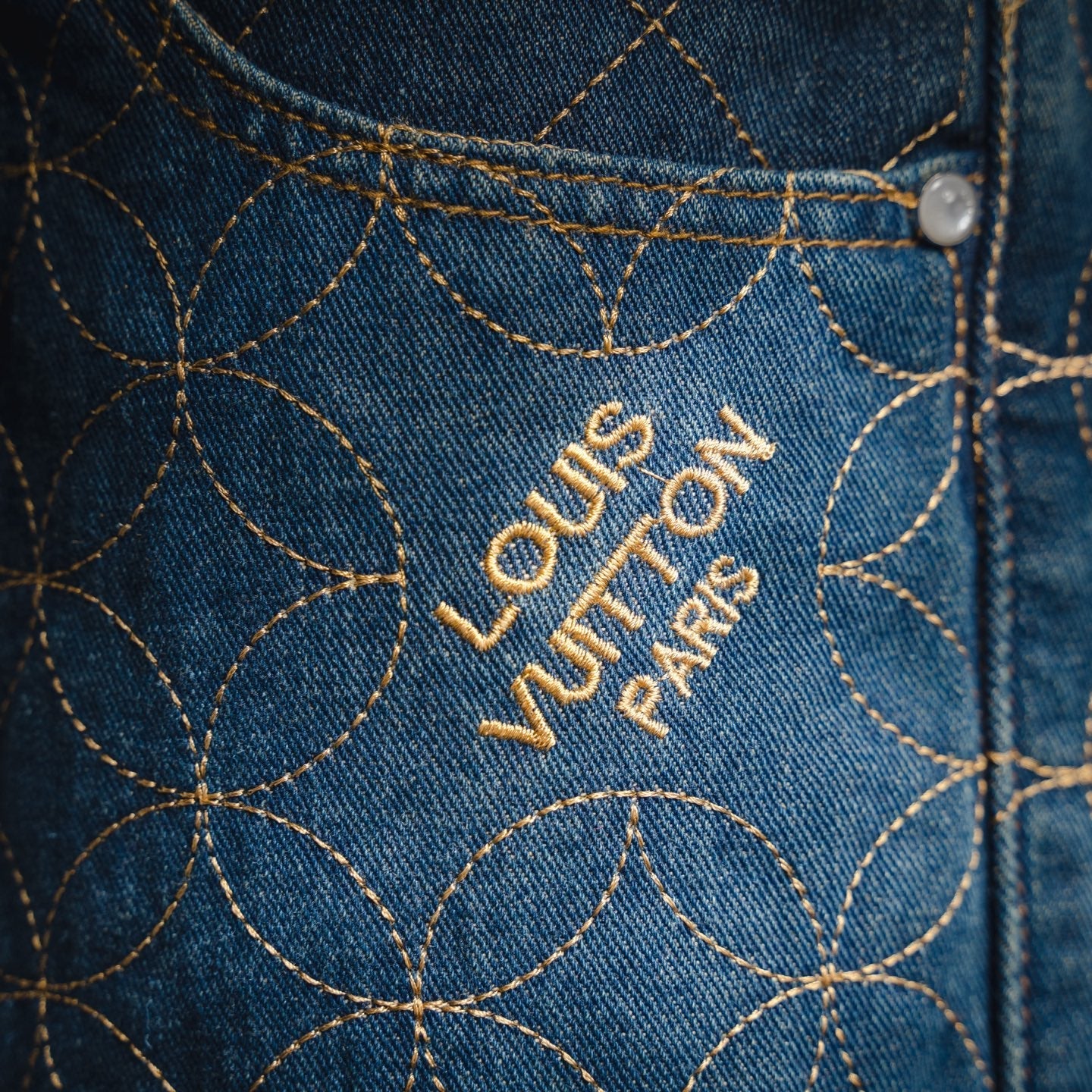 25fw embroidered jeans