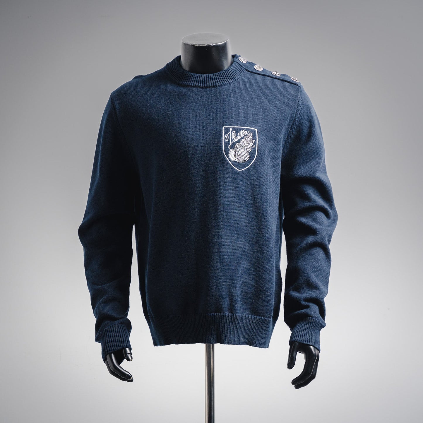 25fw embroidered sweater