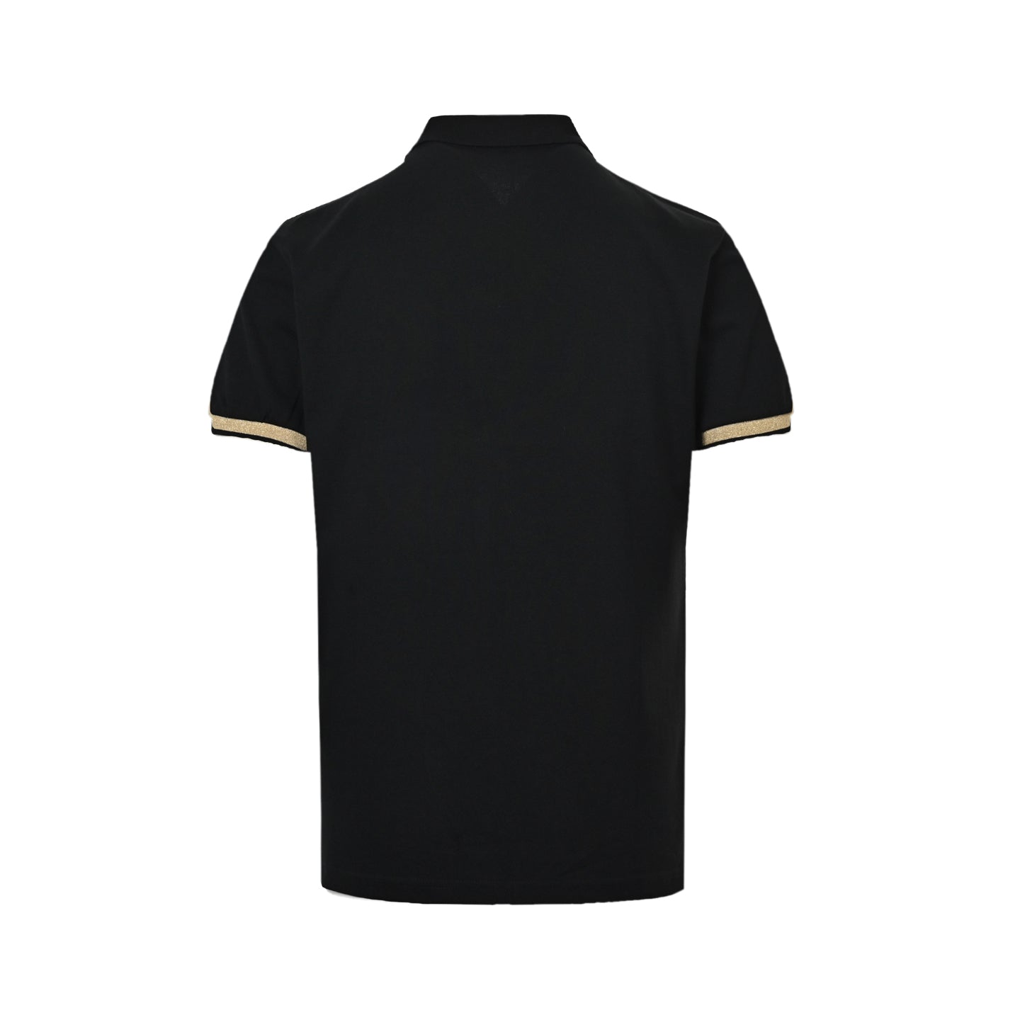 25ss CD gold thread embroidered letters Polo short sleeved shirt
